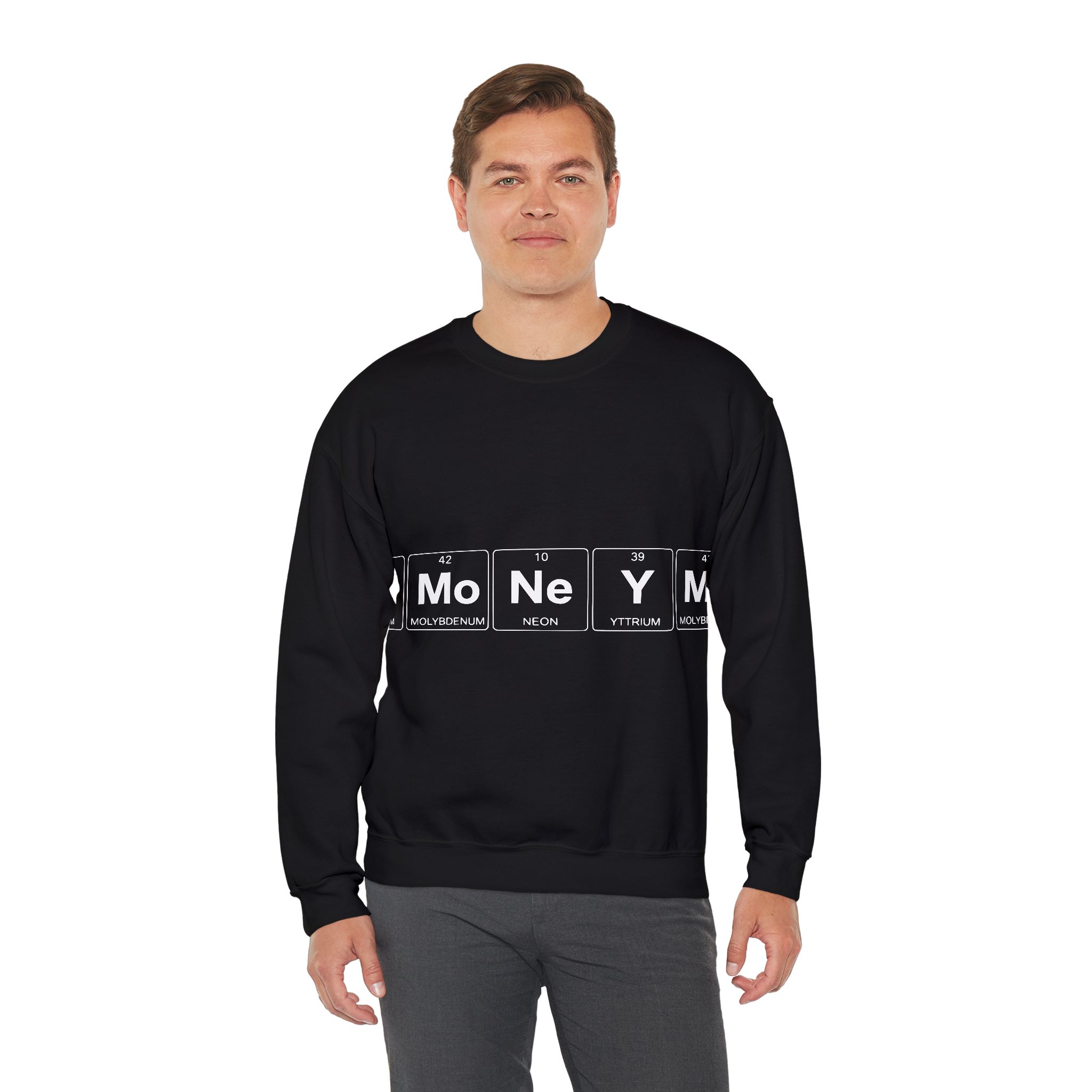 Money Periodic Table Sweatshirt – Soft Fleece Crewneck, Finance Science Graphic Unisex Pullover 10 Money Periodic Table Sweatshirt – Soft Fleece Crewneck, Finance Science Graphic Unisex Pullover - Image 9