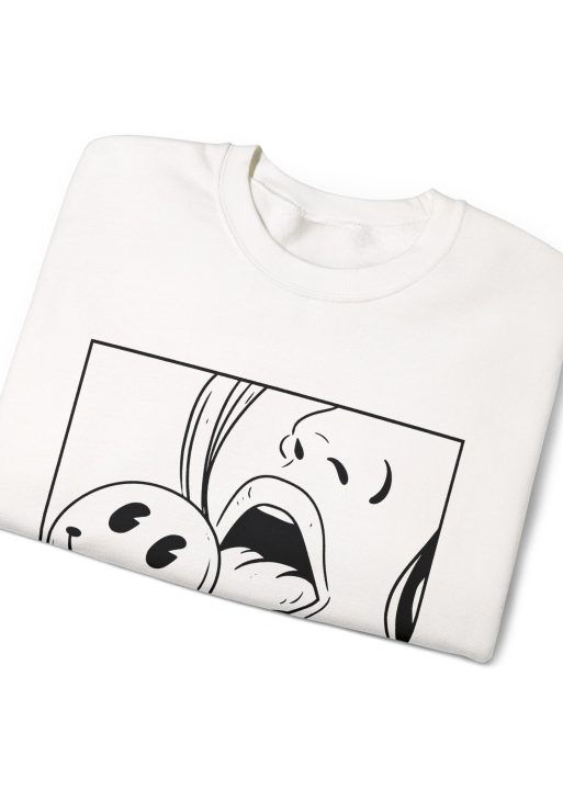 Lollipop Graphic Sweatshirt – Edgy Pop Art Soft Fleece Unisex Crewneck