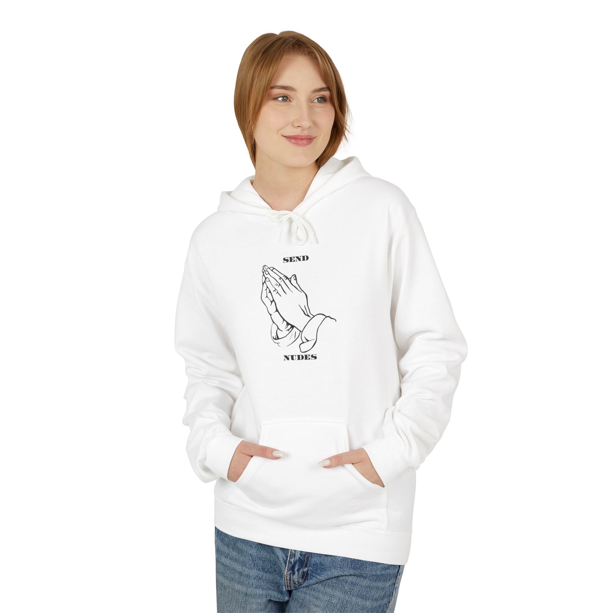 Praying Hands Meme Typography Design – Internet Humor Text Graphic, Playful Streetwear Statement Art 2 Praying Hands Meme Typography Design – Internet Humor Text Graphic, Playful Streetwear Statement Art - Image 1