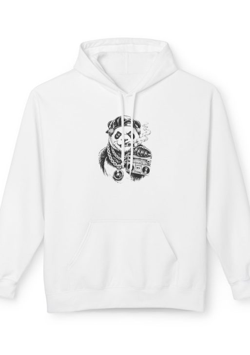 Hip Hop Panda Art Print – Street Style Panda Illustration, Urban Music Wall Art Poster