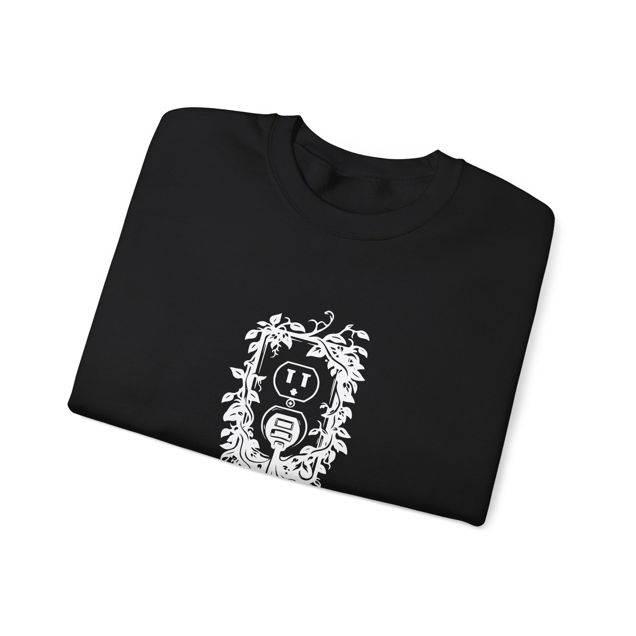 Nature Plug Sweatshirt – Soft Fleece Unisex Crewneck, Nature Inspired Graphic Cozy Pullover 8 Nature Plug Sweatshirt – Soft Fleece Unisex Crewneck, Nature Inspired Graphic Cozy Pullover - Image 7