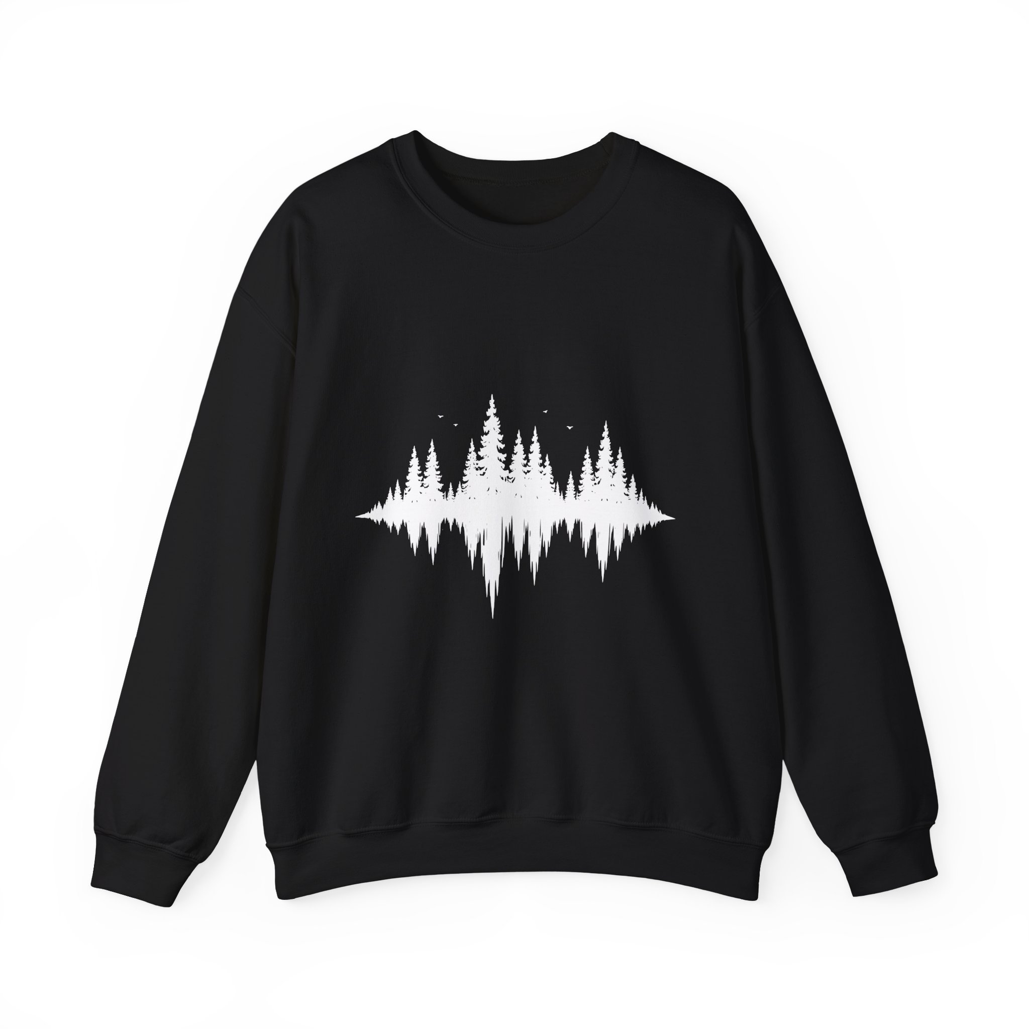 Nature Signal Sweatshirt – Soft Fleece Unisex Crewneck, Minimal Nature Graphic Cozy Pullover 7 Nature Signal Sweatshirt – Soft Fleece Unisex Crewneck, Minimal Nature Graphic Cozy Pullover - Image 6