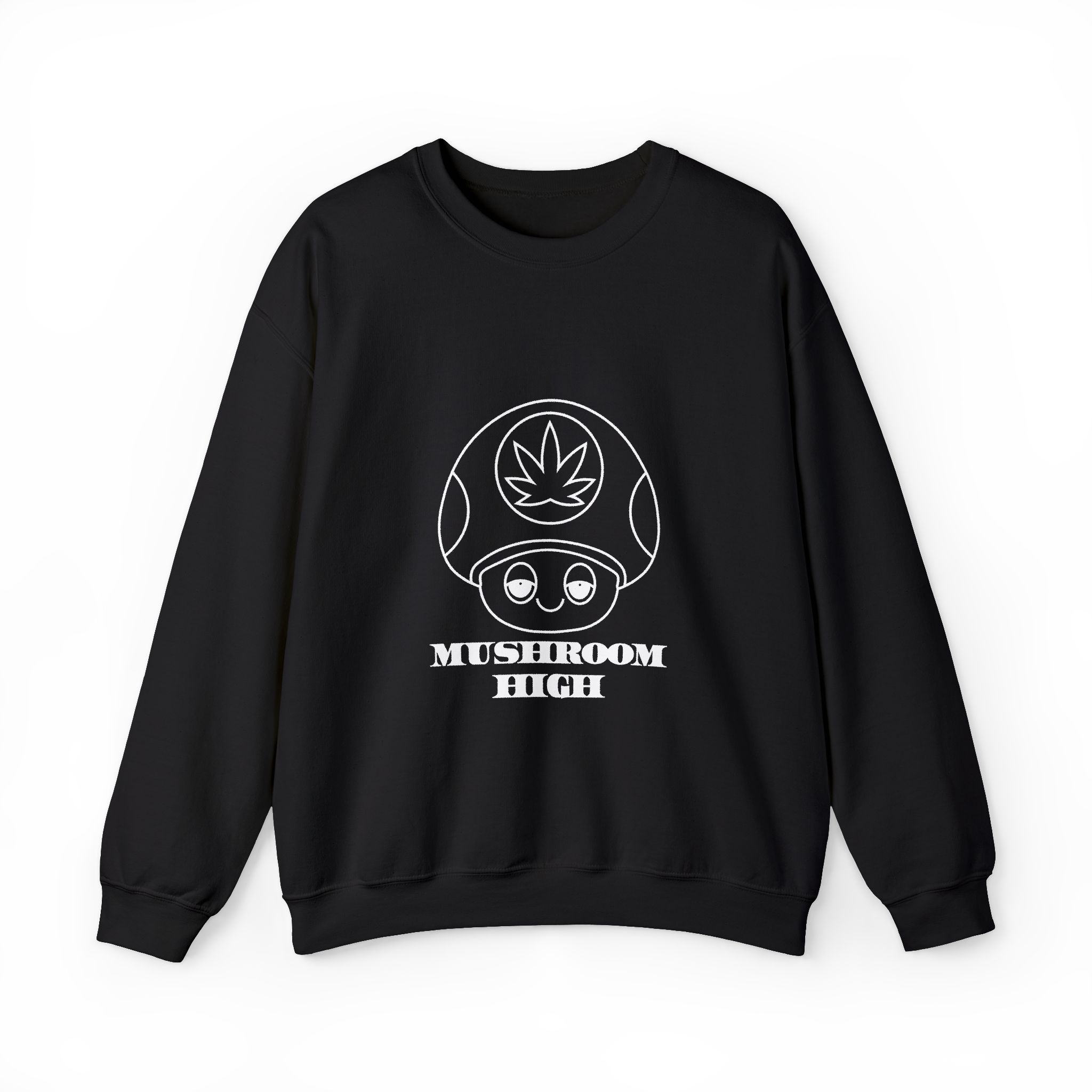 Mushroom High Graphic Sweatshirt – Soft Fleece Crewneck, Psychedelic Trippy Unisex Pullover 7 Mushroom High Graphic Sweatshirt – Soft Fleece Crewneck, Psychedelic Trippy Unisex Pullover - Image 6